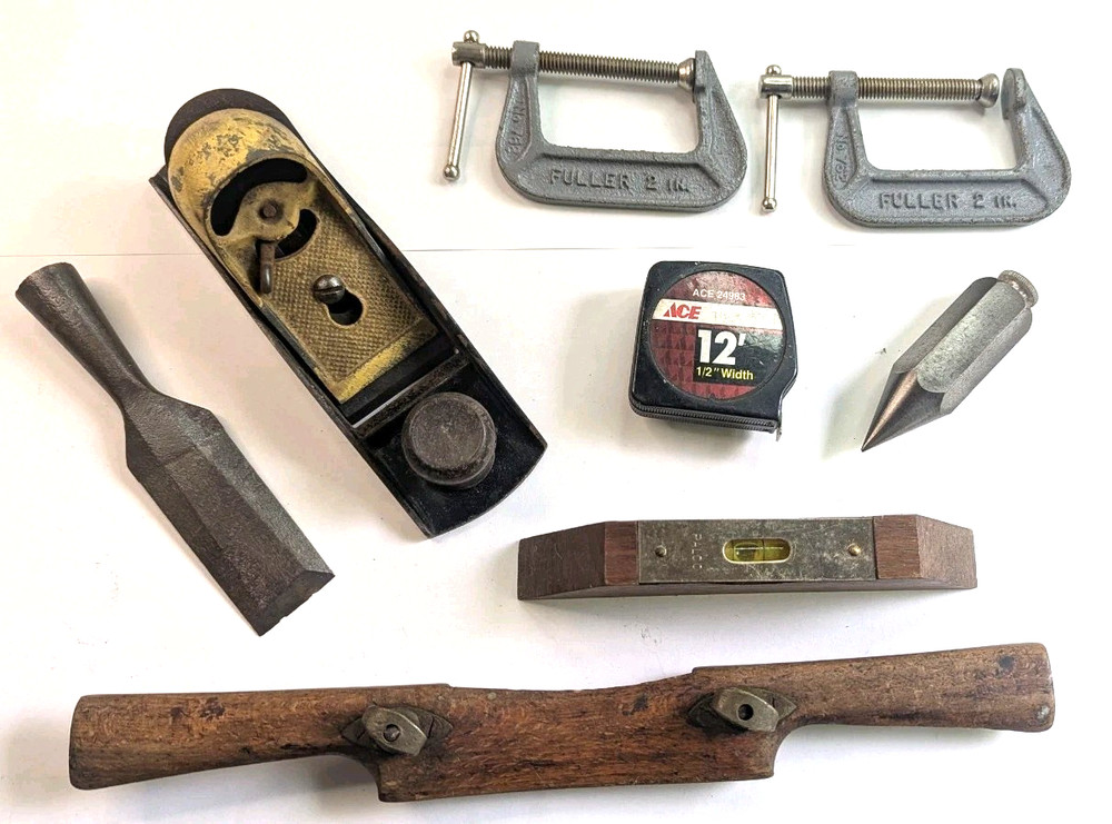 Small group of woodworking tools