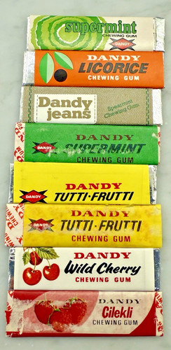 Vintage Gum Wrapper Lot 175+ Wrigley Adams Beech-Nut Lotte Chiclets Internationa