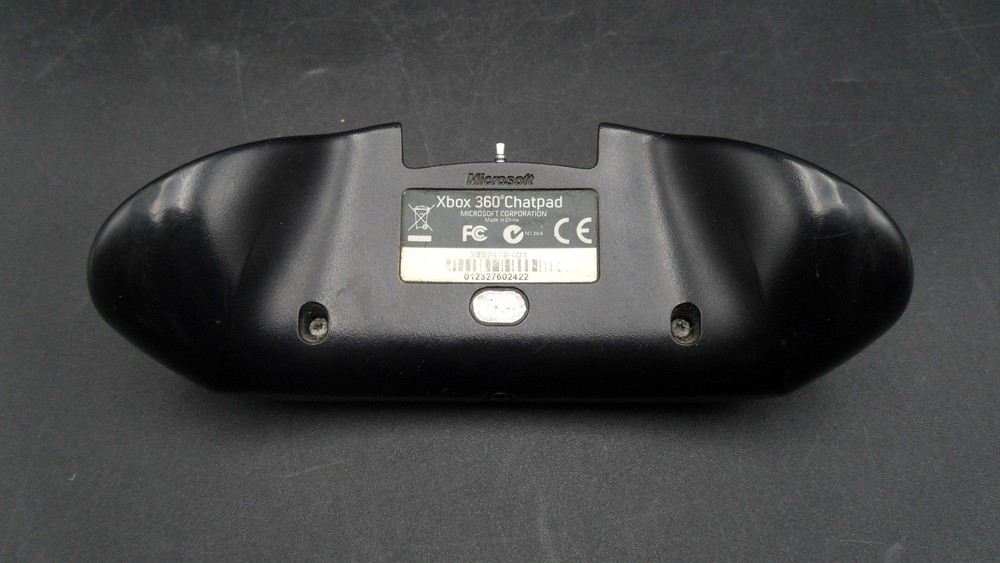Microsoft Xbox 360 Chatpad Keyboard Black Controller Attachment OEM
