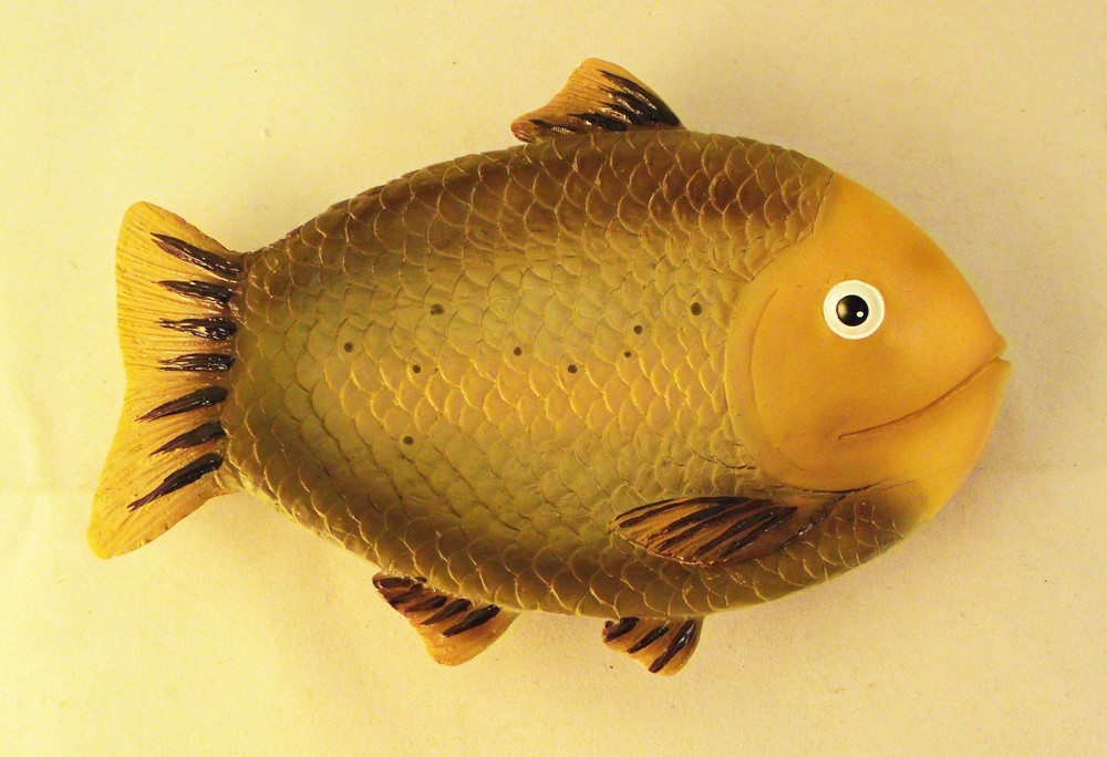 Wild Lodge Fish Soap Dish Bath Accessory