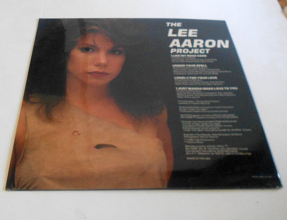 The Original 1982 Lee Aaron Project 12" Picture Disk Disc SEALED