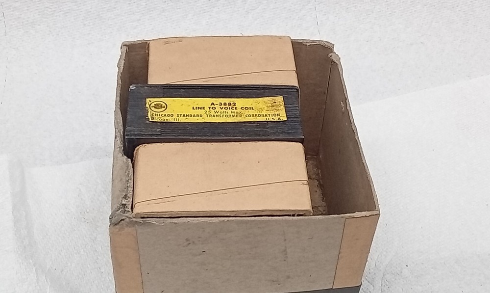 NOS Stancor A 3882 / 25w output transformer