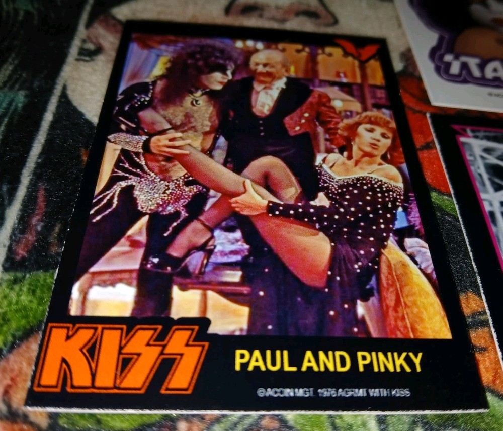 KISS CARDS PLUS STARCHILD STICKER PHANTOM HALLOWEEN