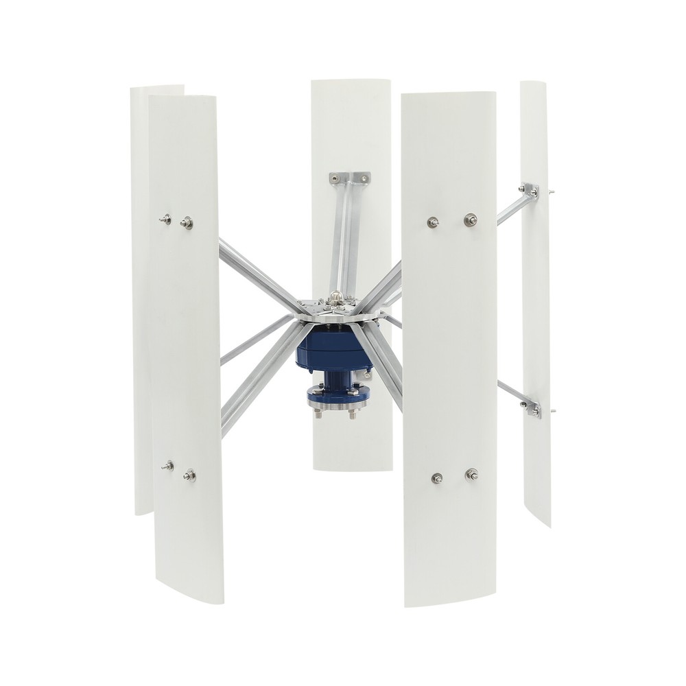 100W 5-Blade Lantern Wind Turbine Generator Vertical Axis Wind Power USA