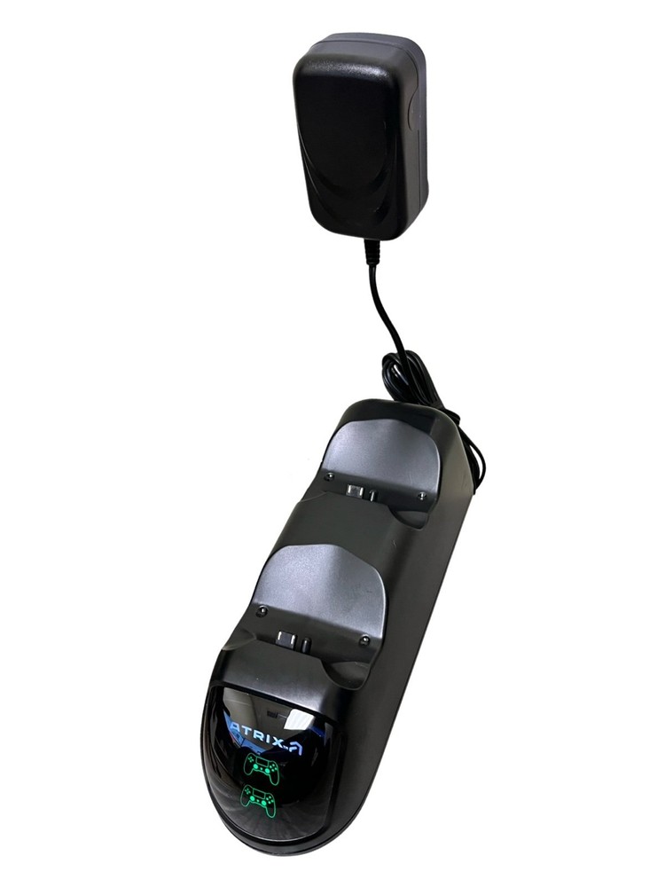 Atrix PS4 PlayStation 4 DualShock controller dual charging station