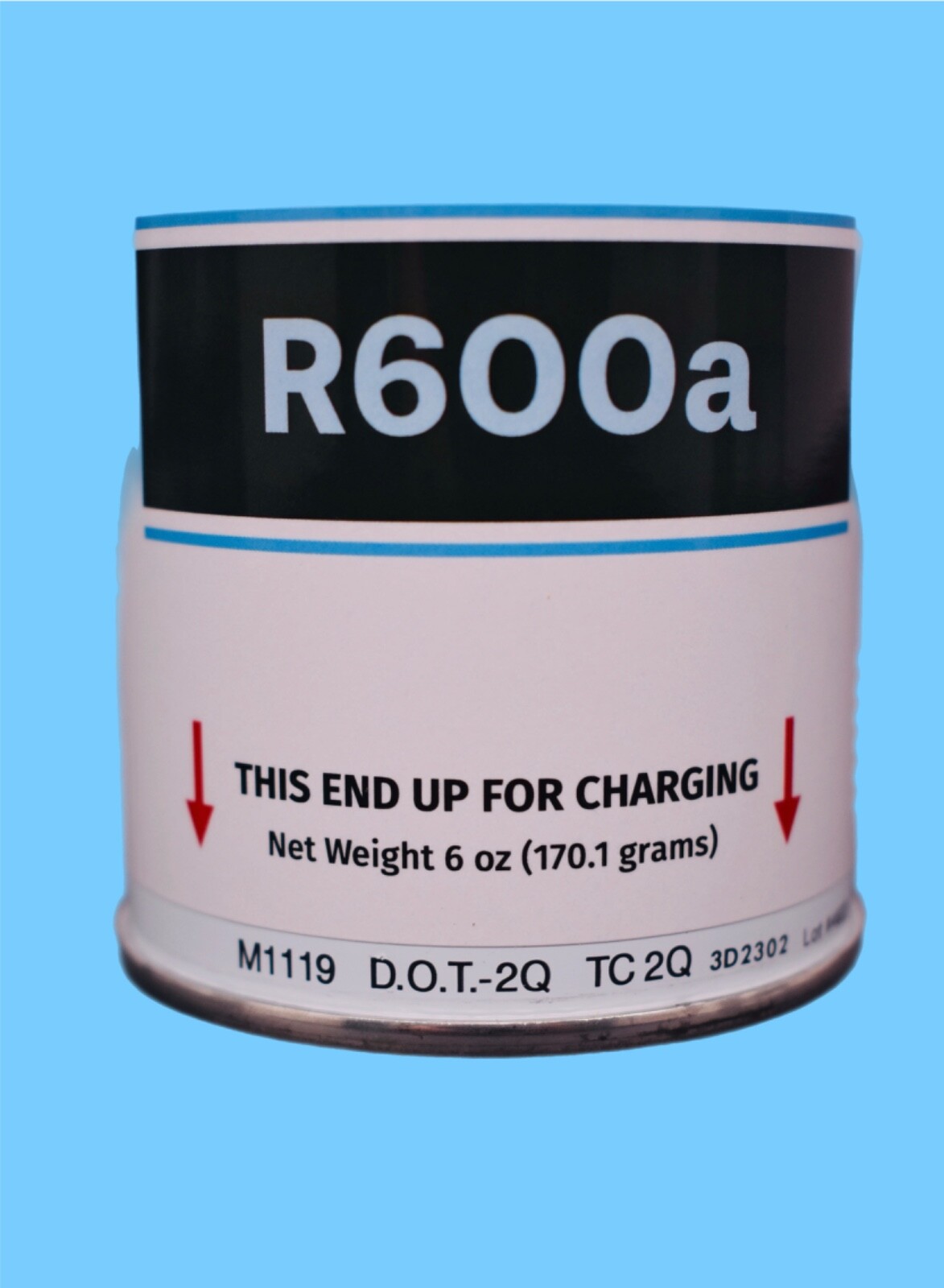 Enviro-Safe R600a Refrigerant | 3 cans w/ Inverted Piercing | 6 oz cans