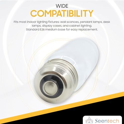 25W T10 Clear Tubular Incandescent Bulbs, Vintage Antique Style Showcase