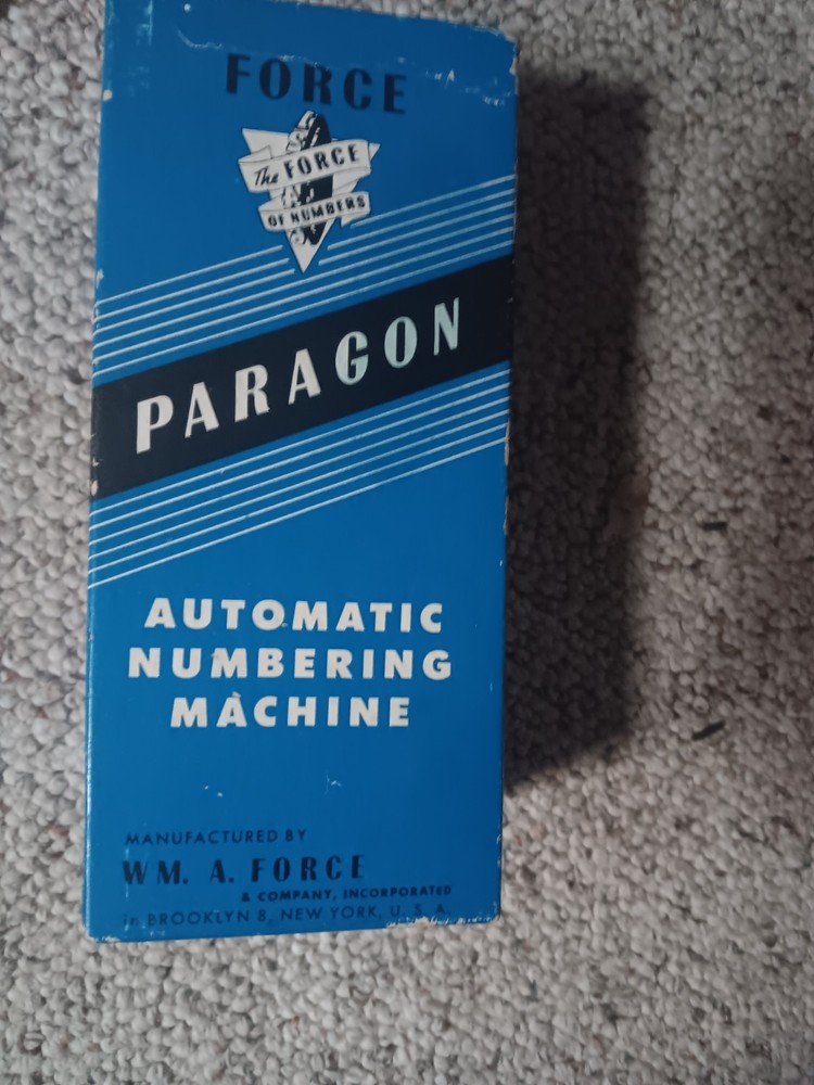 Antique Automatic Numbering Machine