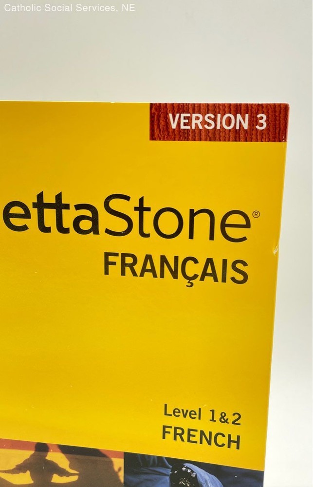 RosettaStone Francias Level 1 & 2 DIsk Set. Complete