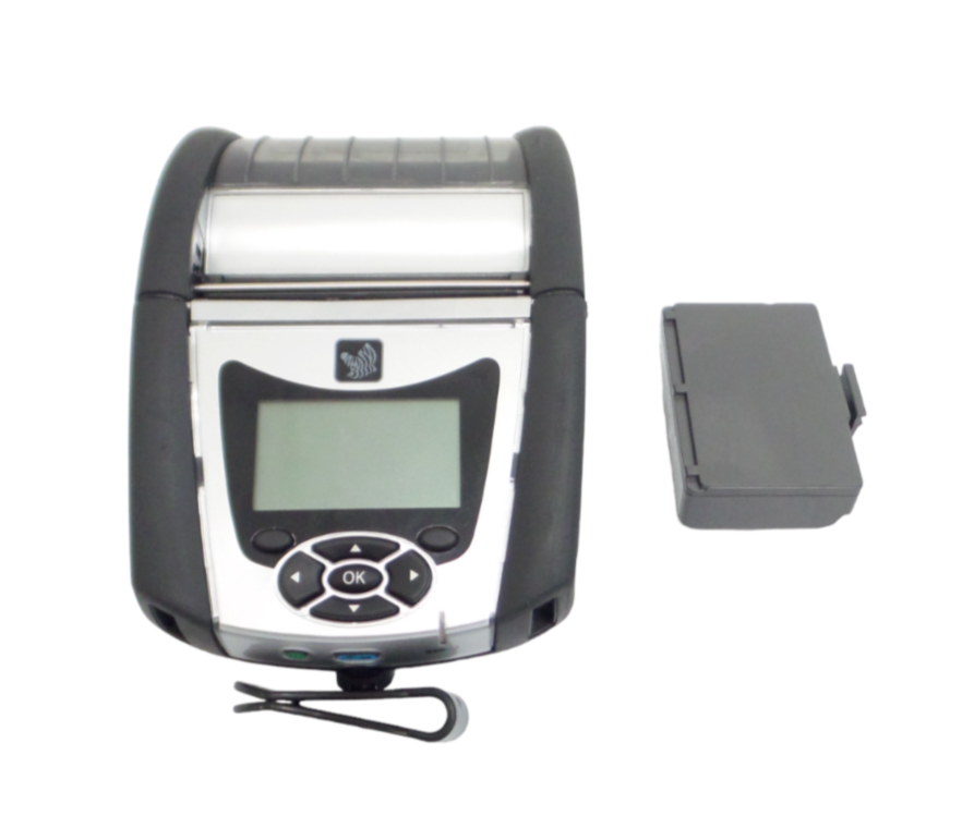 Zebra QLN320 Barcode Printer, WiFi, Bluetooth, , Battery, Belt Clip!