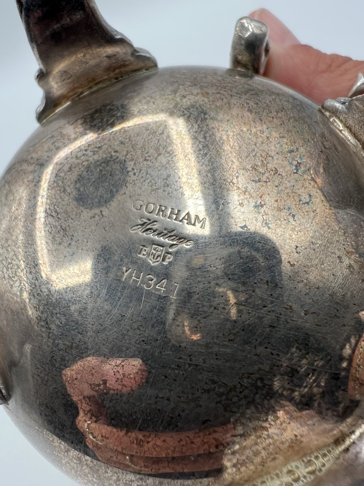 GORHAM Heritage Silver Plated Creamer YH341