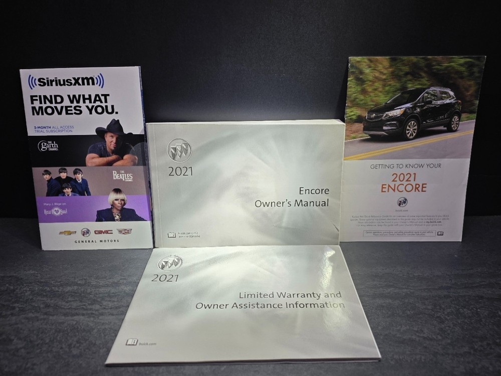 2021 Buick Encore Owner's Manual, OEM Reference Guide Set