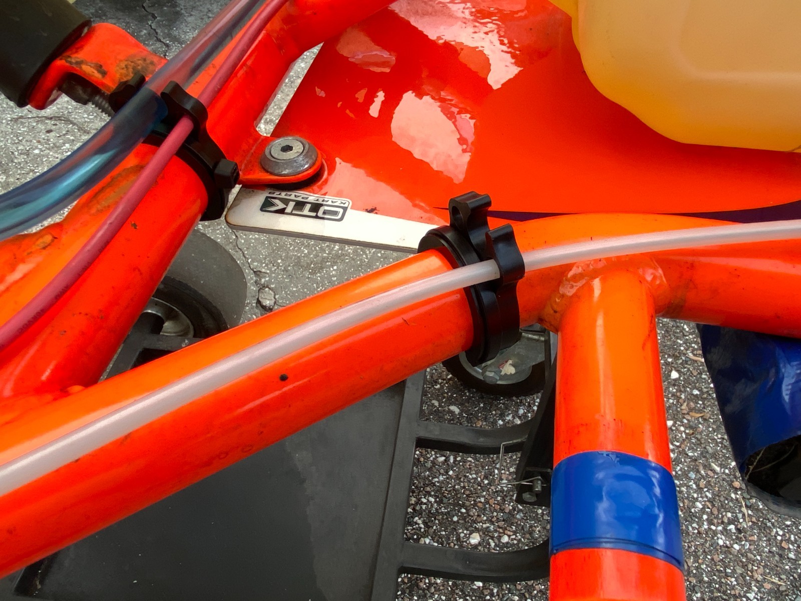 FREE SHIPPING! Kart fuel wire cable guide Briggs 206 TAG Shifter X30 Rotax IAMI