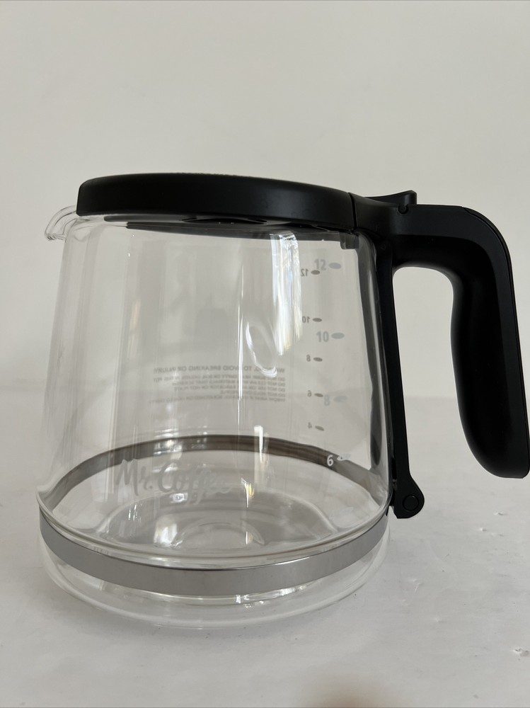 Mr. Coffee 12-Cup Replacement Carafe Black Handle EUC