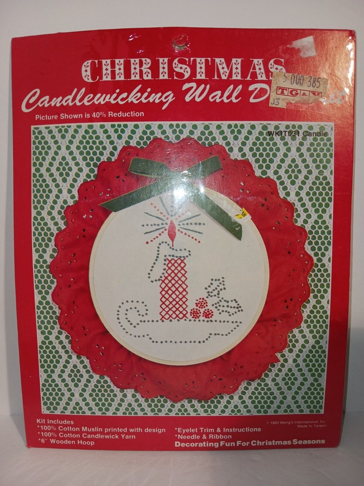 Christmas Candlewicking Kit