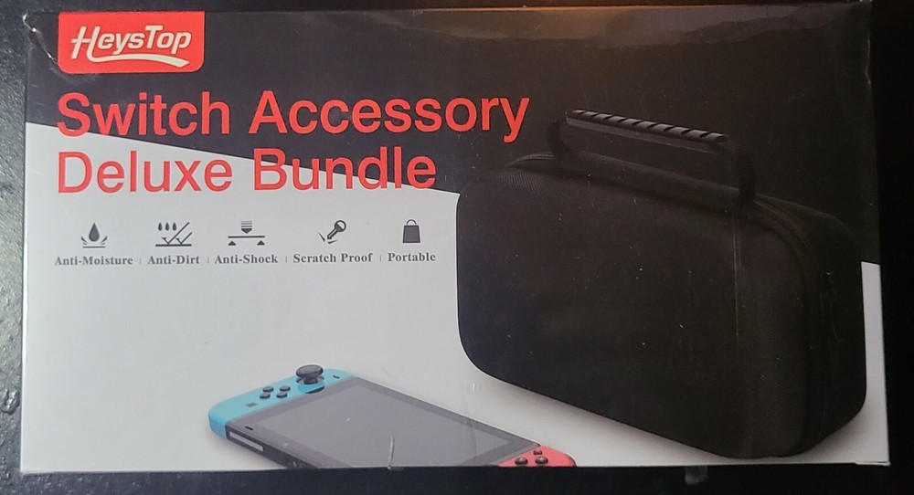 Nintendo Switch Accessory Deluxe Bundle HeysTop