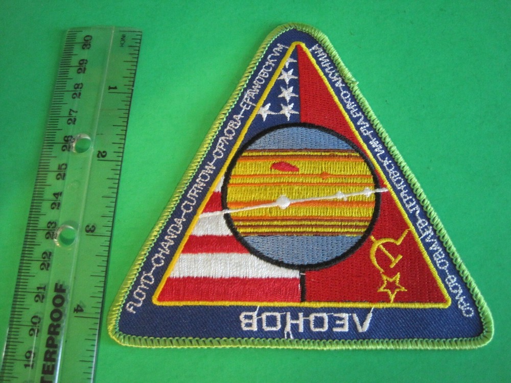 U.S.A. - Russian Joint Mission Patch