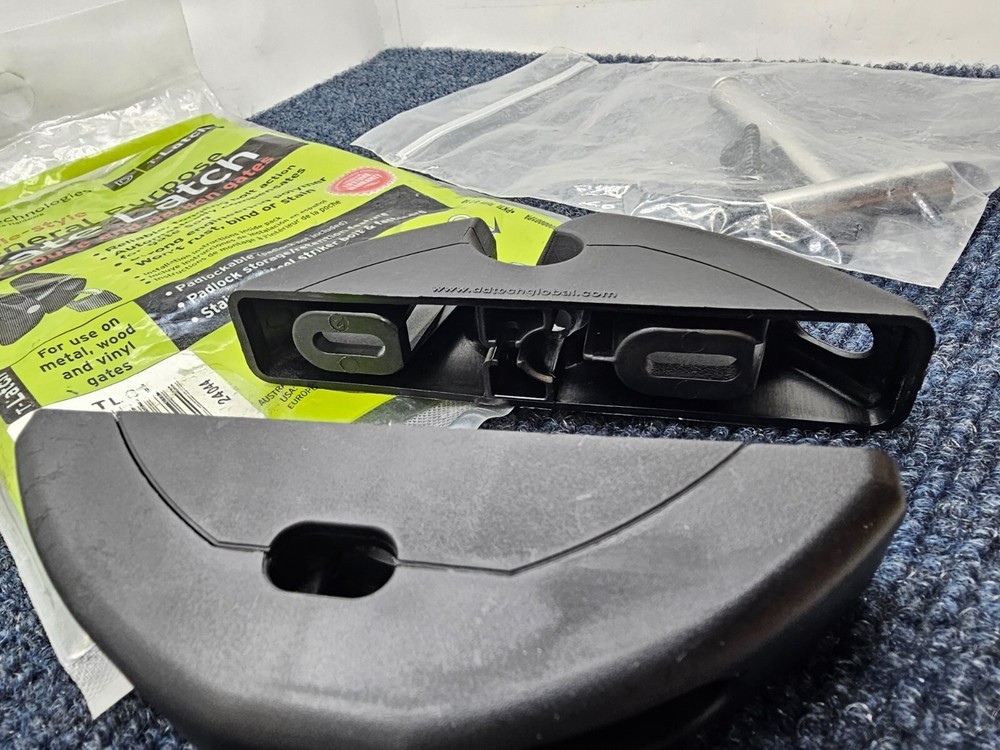 D&D Technologies TL01: T-Latch Action Gate Latch, Padlock Gravity Gate Latch