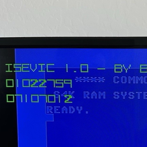 ISEVIC For The Commodore 64