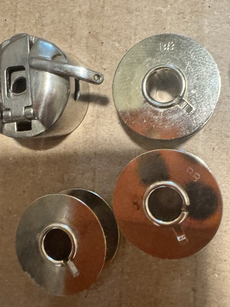 OEM Bernina Bobbin Case 730 record And Bobbins
