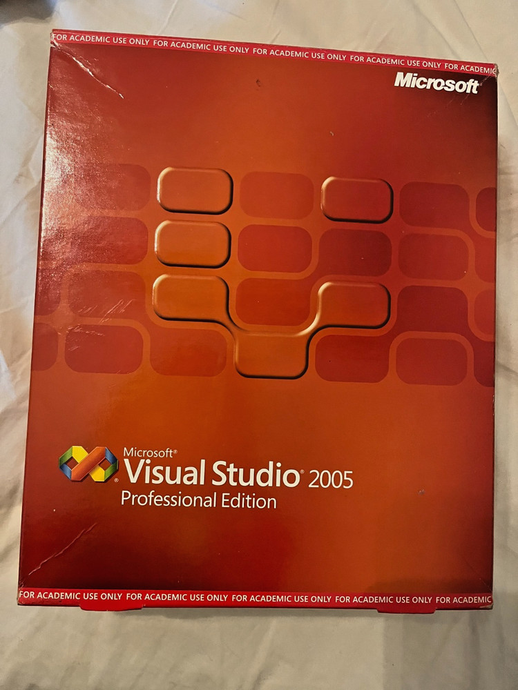 Microsoft Visual Studio 2005 Professional Edition Full Version Academic MSDN