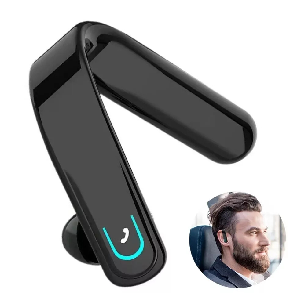 Bluetooth 5.0 Ear Hook Headset Wireless Earphones Earbuds Stereo Headphones