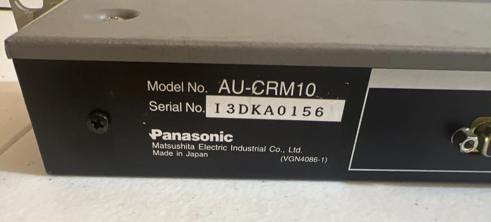 Vintage Panasonic M.A.R.C MARC Remote Controller AU-CRM10 UNTESTED