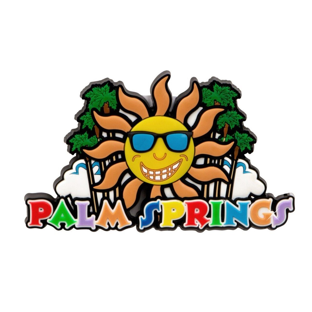 Palm Springs Rubber Magnet