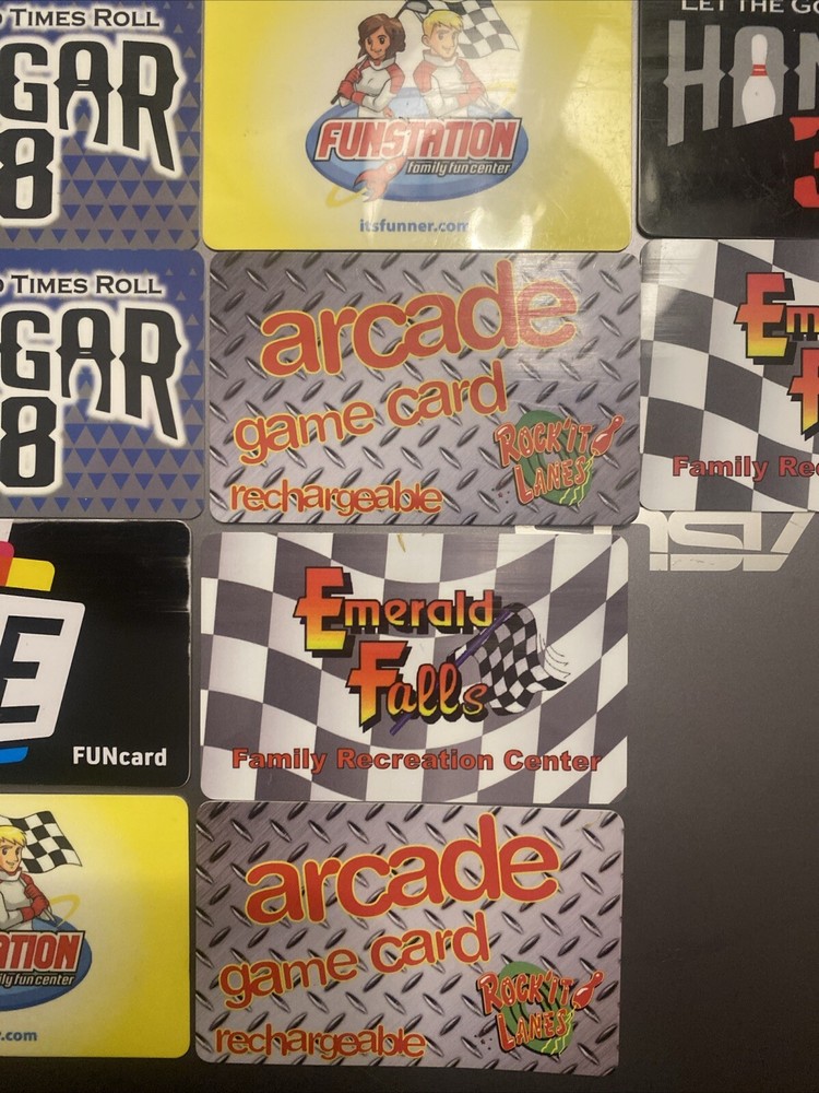 Arcade Play Cards - North Florida Locations