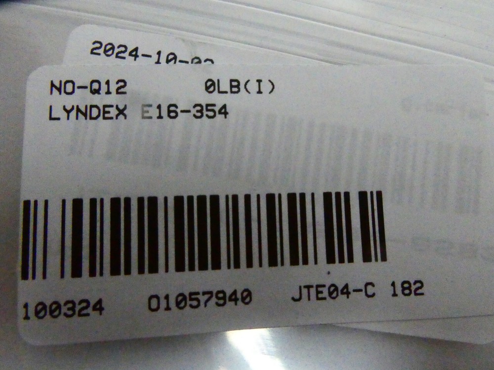 Lyndex E16-354 Collet Size 9