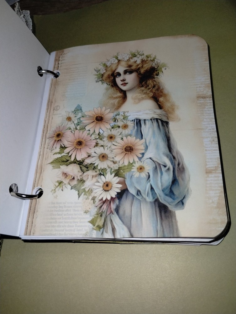 Daisy Small Pocket Size Blank Journal Scrapbook USA