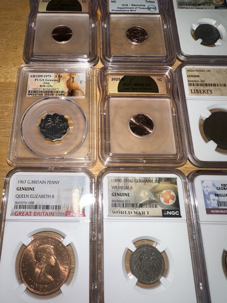 Mystery Coin Slab Pack