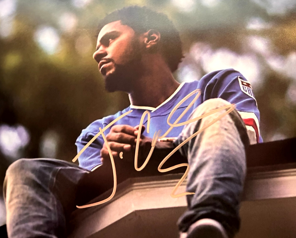 J. COLE Hand Signed Original 8x10 inch Authentic Autograph w/COA