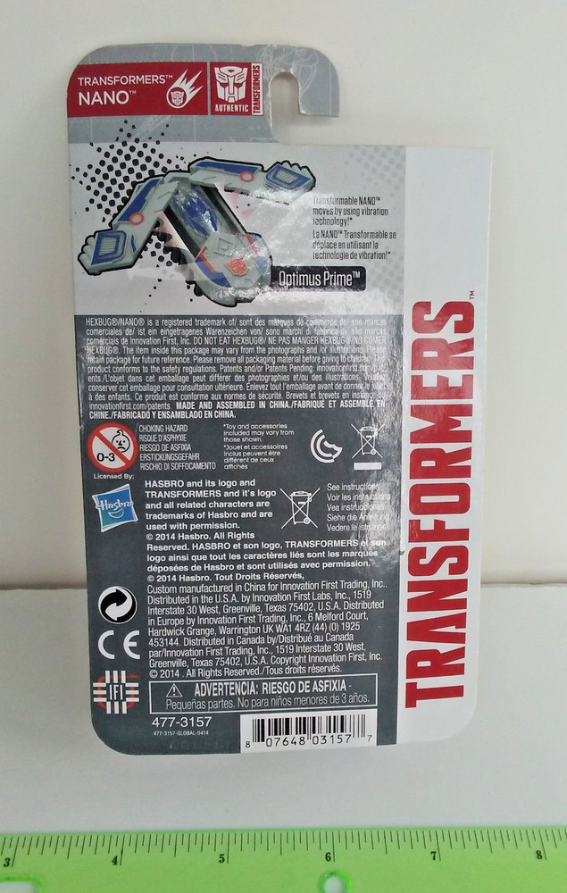 Hex Bug Transformer Bots - Nano - micro robotic creature - Galvatron - NEW -