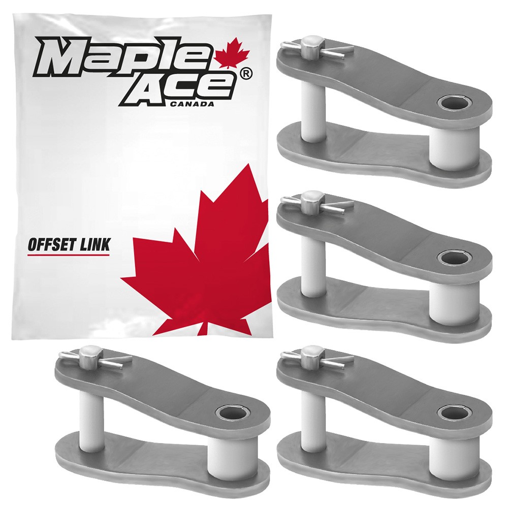 CA555 Offset Half Link  for Roller Chain Corn Head Gathering (Qty 4)