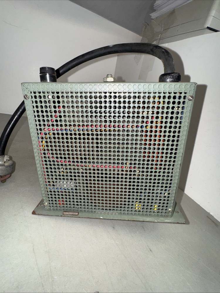 Lab-Volt Model 185 By Buck Engineering Step Down Converter Ac-Dc UNTESTED