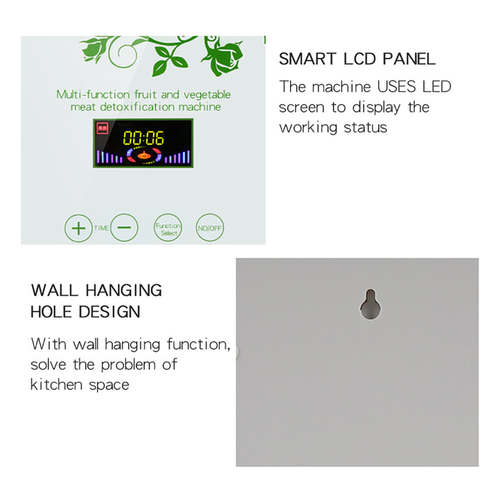 Ozone Generator 600mg/h Fruit Vegetable Purify Machine Ozonizer Air Purifier