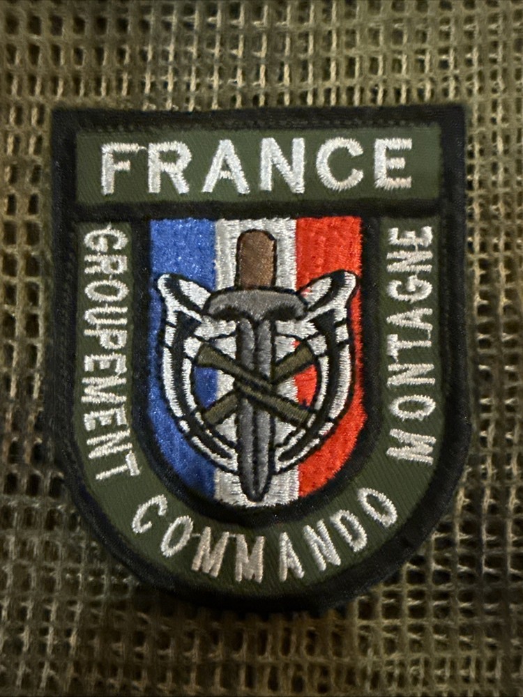French Mountain Commando Group Patch, Afgan War!