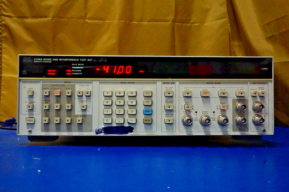 HP 3708A Noise and Interference Test Set