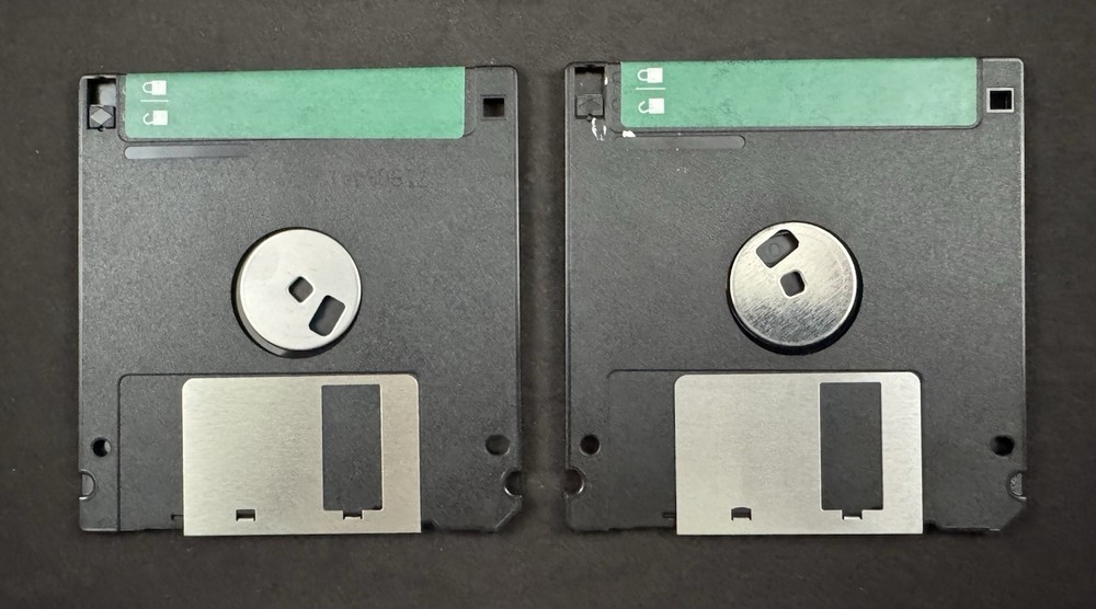 Microsoft Works Y2K Patch #1 & 2 Floppy Disk