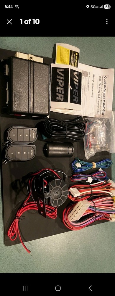 Viper 5105V Security and Remote Start System, Please Read Description