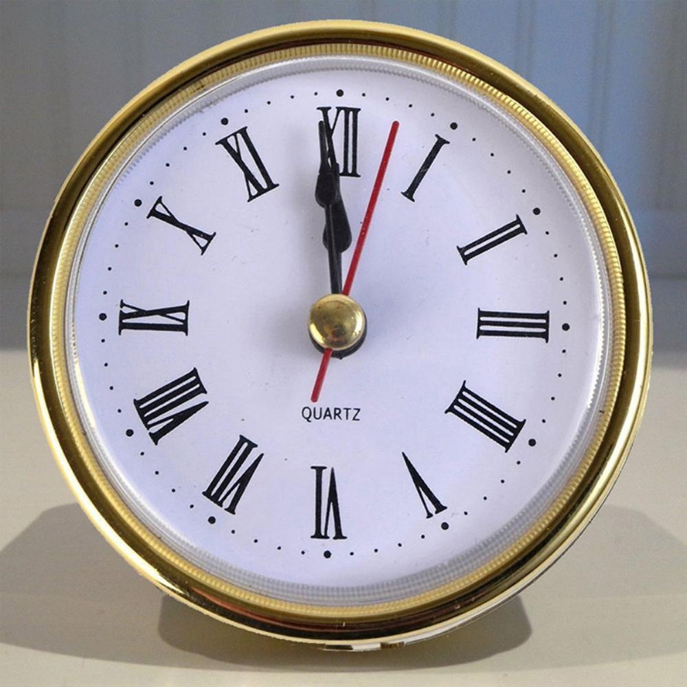 Classic Clock Crafts Quartz Movement Round Clock Insert Numera Home δ Prof  J4Y2