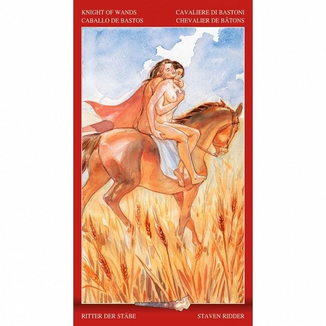 Карты Таро Магия наслаждений 78 карт + рус инструкция Tarot Desk Cards