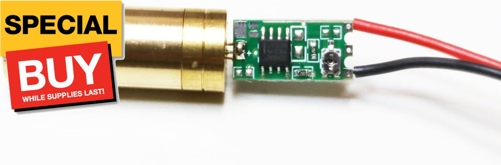 Green Laser Module GM532-30 Green Dot Laser Diode Line Laser Modules 2 Pack (Lin