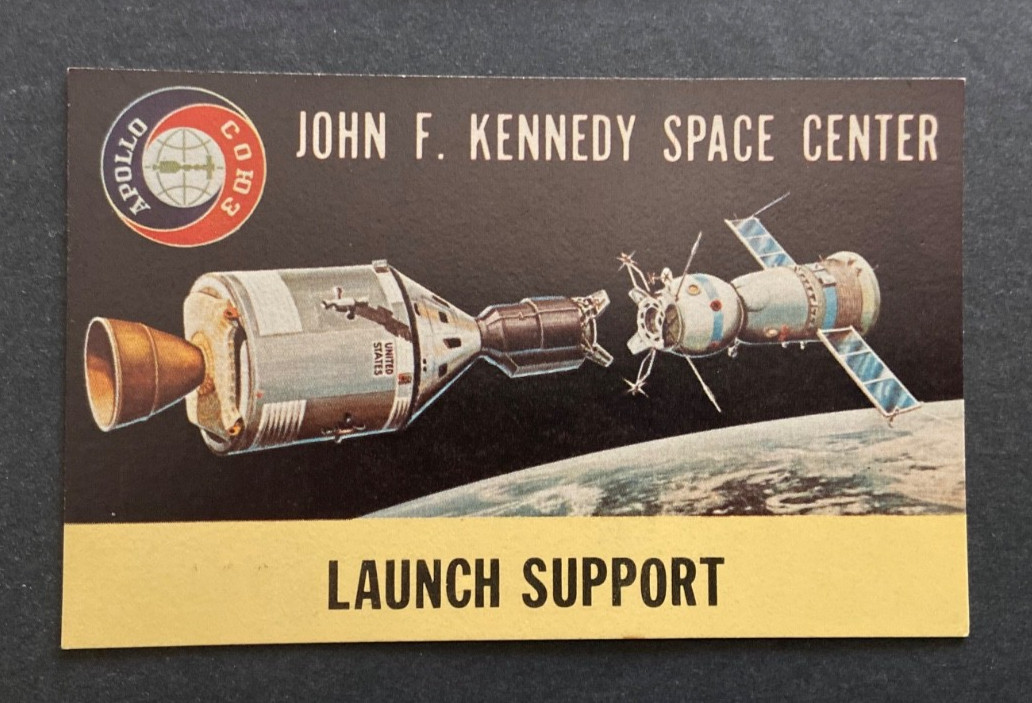 Original NASA (8) Item Mixed Apollo Soyuz Lot - Includes (3) Access Badges