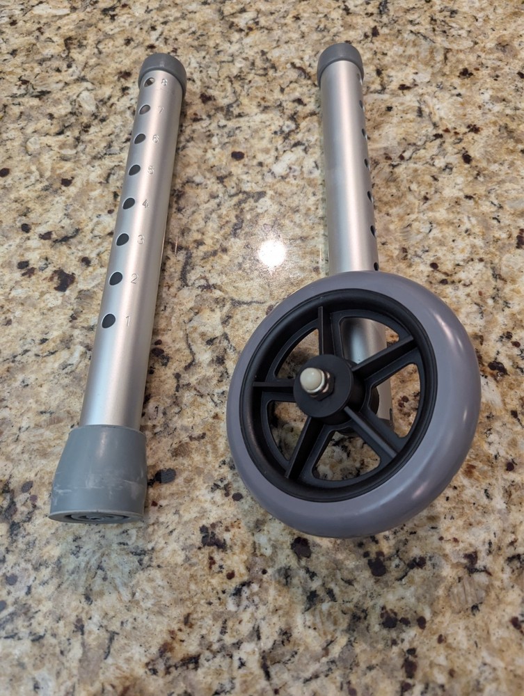6PCS 12 Inch Walker Wheel Kit
