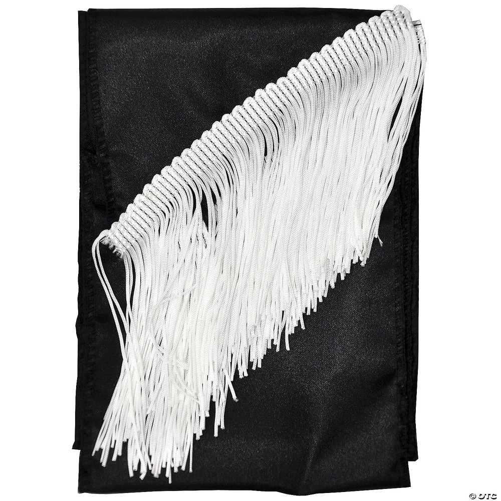 Morris Costumes - Sash Fringed Black