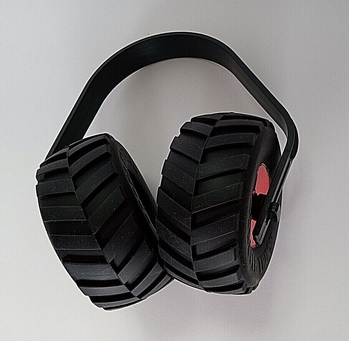 Kids Monster Truck Earmuffs W/Chrome Wheels Monster Jam Style SHIPS FREE