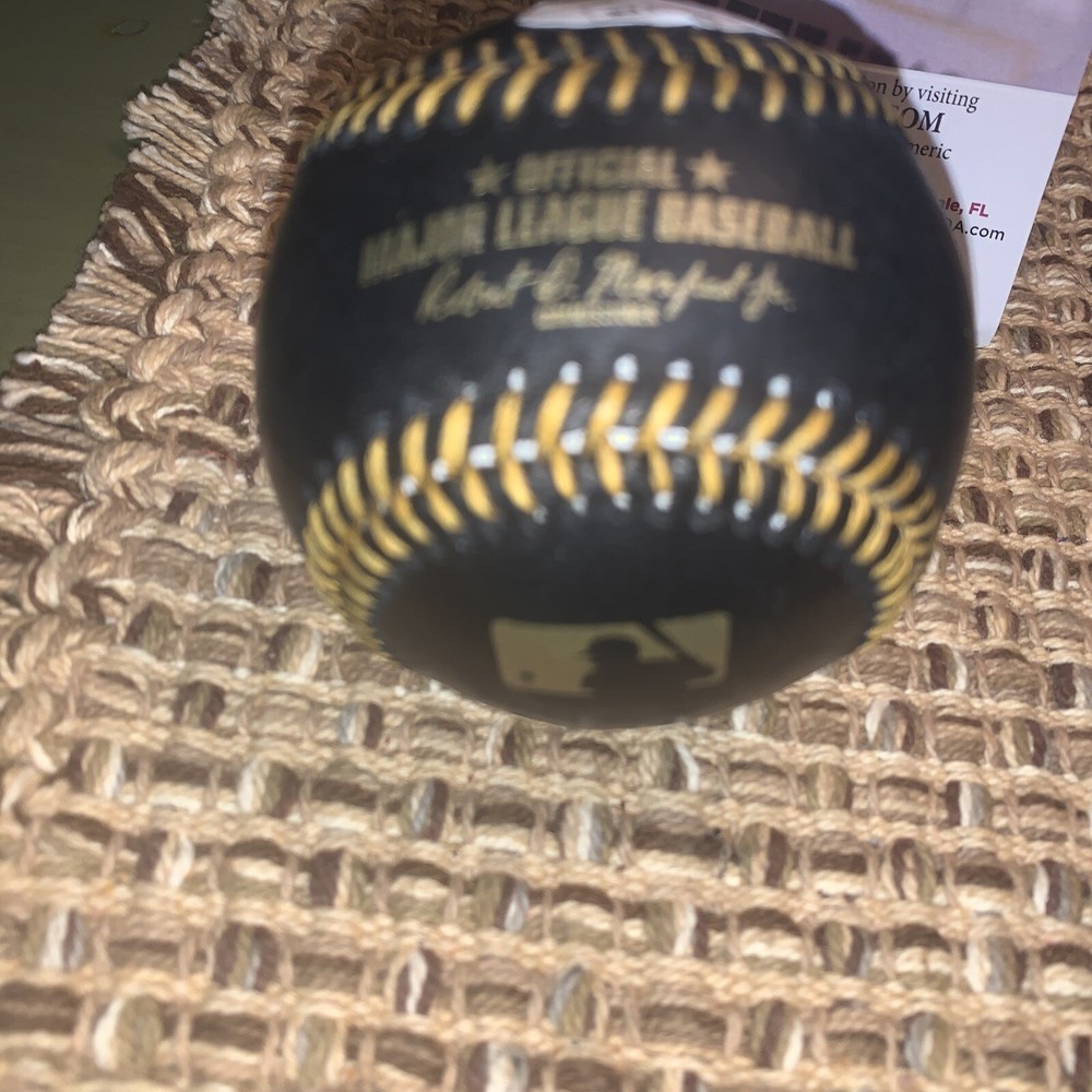 OJ Simpson Signed HOF Black OML Baseball/JSA