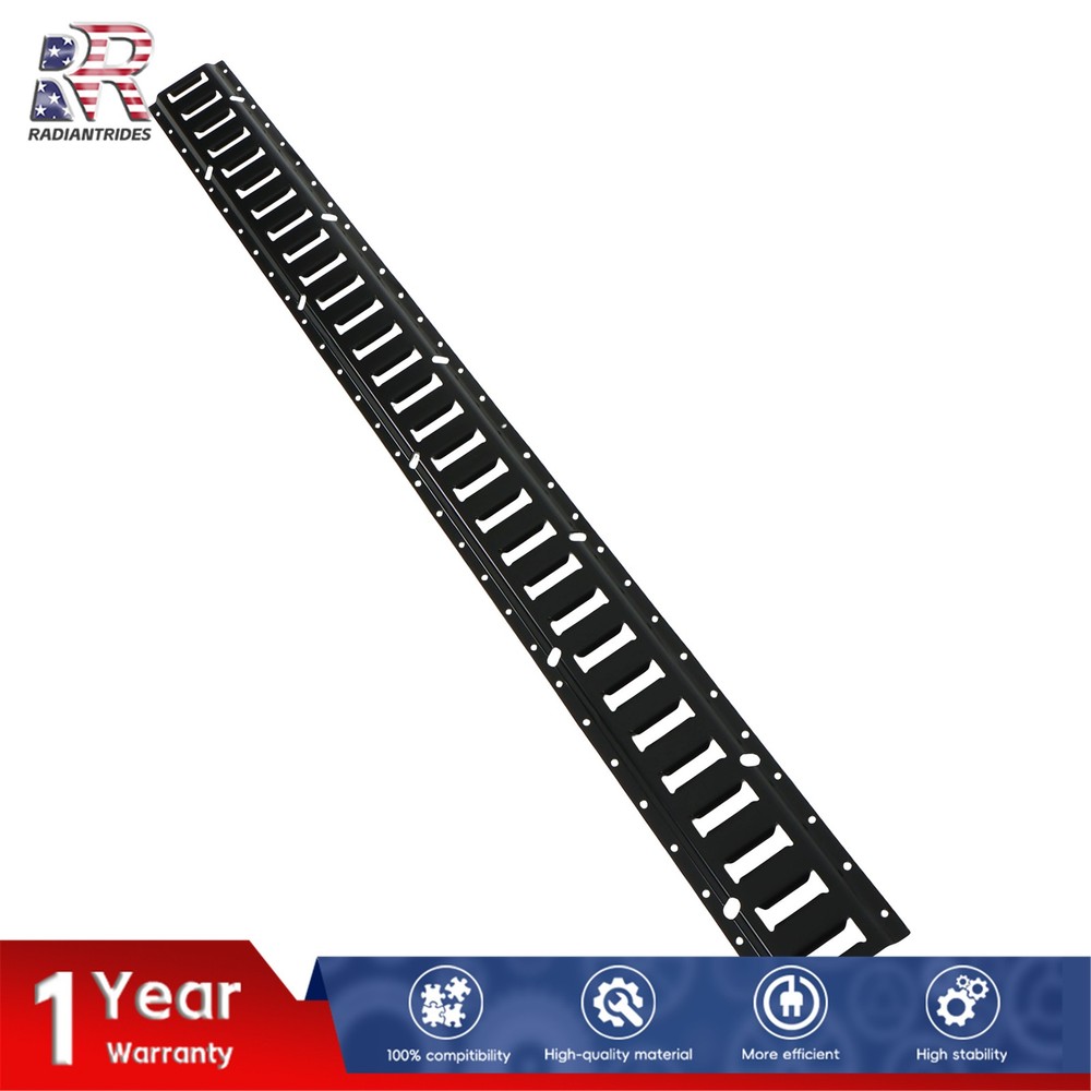 32 Pcs 5 Ft Black E Track Rails Kit Matte Finish For Cargo Tie Down System Steel